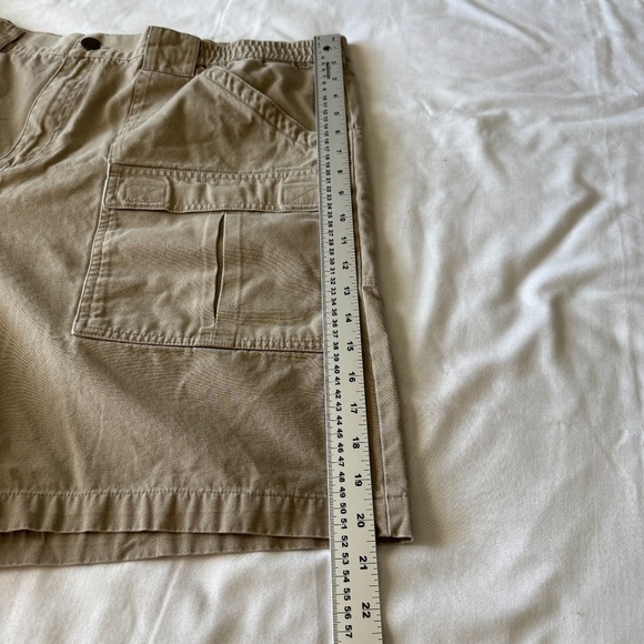 Cabela's Men's Canvas Cargo Hiking Shorts Tan Size 44 Outdoor Utility Festival‎ - Picture 11 of 13